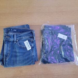 Old Navy Kids Blue Denim Jeans - Two Pack